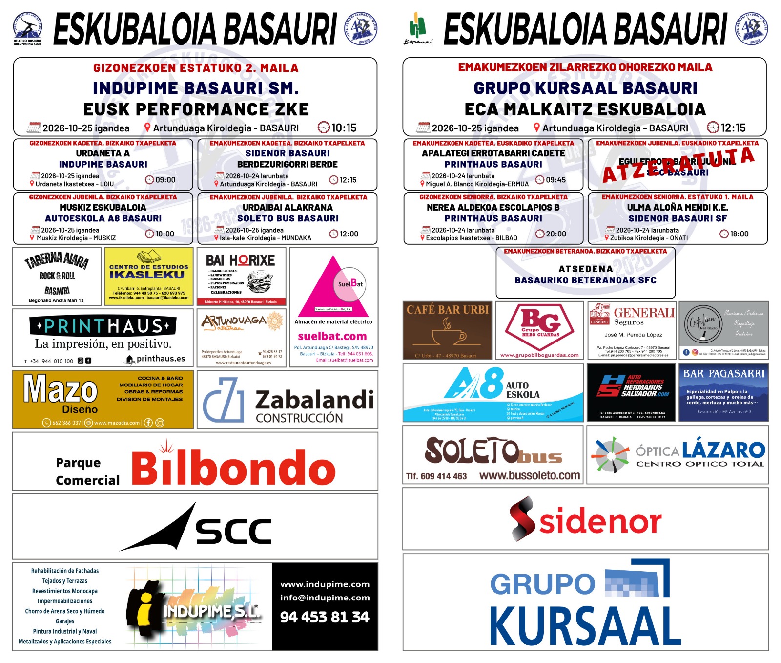 Cartelera 20261024